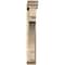Ekena Millwork Merced Traditional Rough Sawn Bracket w/ Offset Brace, Douglas Fir, 6"W x 32"D x 40"H BKT0604X32X40MRC01RDF - alternate 2